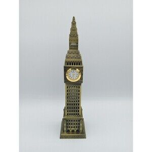 Crafts Big Ben Model Home Decoration Desktop Ornament Big Ben Tower Sculpture